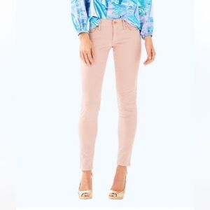 NEW Lilly Pulitzer Worth Skinny Rose Pants
